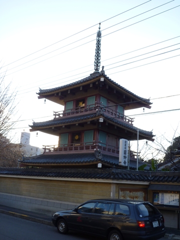 円妙寺三重塔