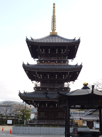 水間寺三重塔